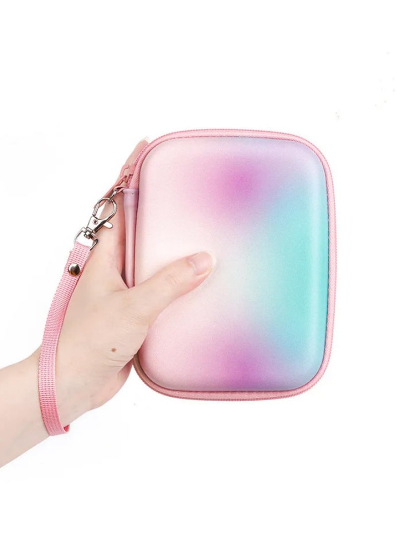 For Fujifilm Instax Mini Link/Liplay/EVO/SP-2 Printer Carrying Shockproof Case Bag with Mesh Pocket for Instax Film and Accessories Storage - Image 5