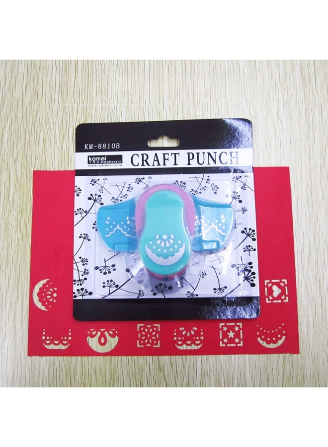 Large Children's Educational Flower Press Machine Diy Handmade Crafts Flower Edge Press Tool Toy/puzzle Type-Color:Even Point Flower Belt (2.2cm Long And 1.6cm Wide  - Image 3