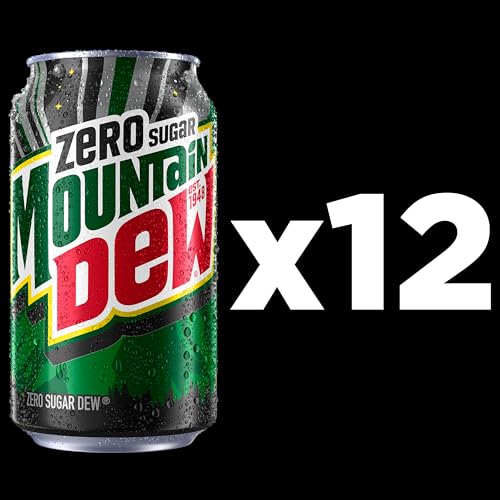 Mountain Dew Zero Sugar Soda, 12oz Cans (12 Pack) - Image 2
