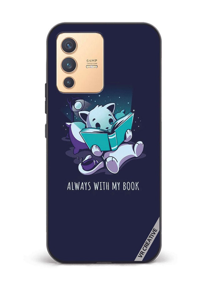 VR CREATIVE Protective Case Cover For Vivo V23 5G Always With My Book Design Multicolour - Image 1