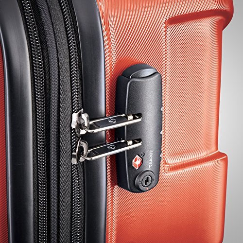 Samsonite Centric Hardside Expandable Luggage with Spinner Wheels, Burnt Orange, Carry-On 20-Inch - Image 4