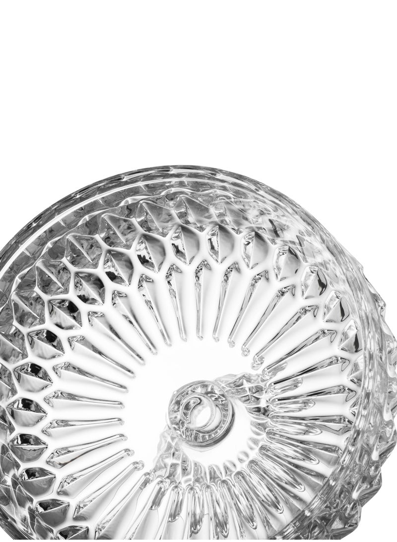 Safa Candy and chocolate holder with clear glass base - Image 3