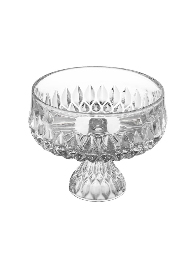 Safa Candy and chocolate holder with clear glass base - Image 1