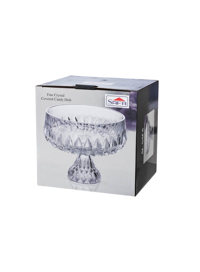 Safa Candy and chocolate holder with clear glass base - Image 5