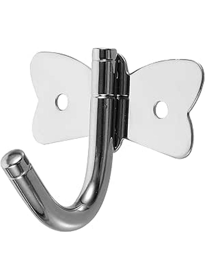 Sturdy Stainless Steel Wall Hooks For Coats Towels Bathroom Entryway - Image 1
