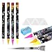 qifuwanjingfeng 20 Pcs Rhinestone Picker ToolWax pencil for Rhinestones and Diamond Painting 8 rhinestone pen tool and 10 Rhinestone Trays rhinestone tools for Nail Art Diamond Painting - Image 2
