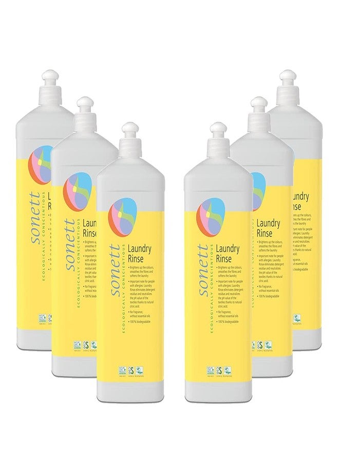 Sonett Organic Laundry Rinse detergents Soap - 34 fl.oz (Pack of 6) - Image 1