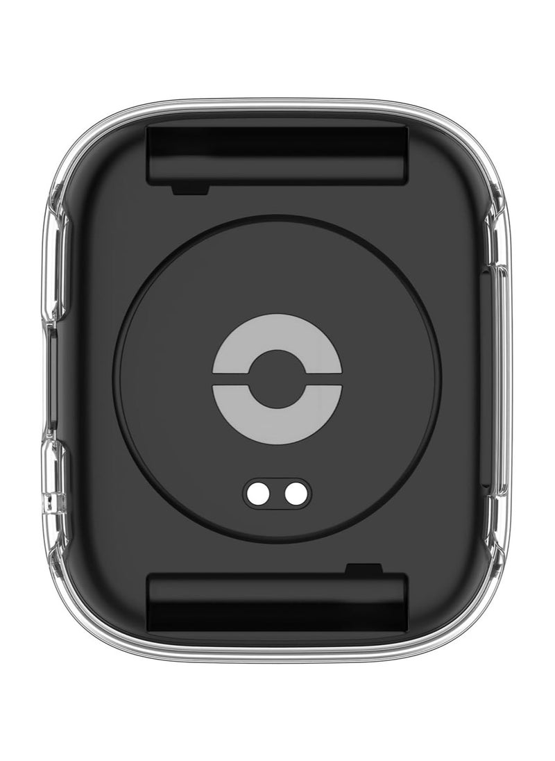 Generic Case for Redmi Watch 3 Active and Redmi Watch 3 Lite Case PC Case with Screen Protector for Redmi Watch 3 Active and Redmi Watch 3 Lite Case (Transparent)  - Image 5