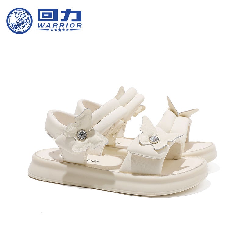 Children'S Sandals 2025 Summer Girls Easiest For Match Casual Sandals Butterfly Cute Princess Shoes - Image 4