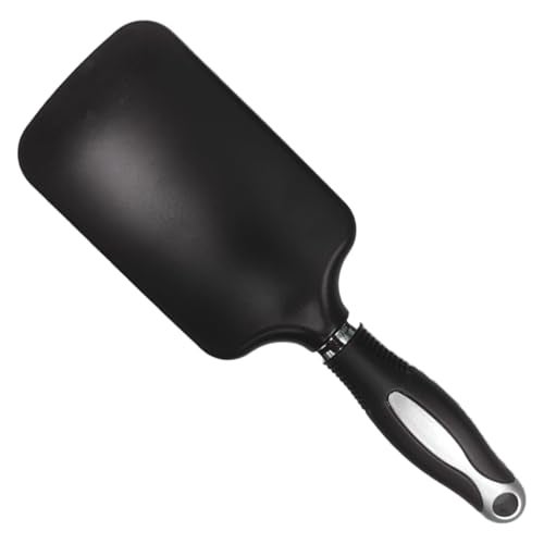 ROOTS Truglam Black Paddle Hair Brush | Rounded Ball Tip Bristles | Quick Detangling & Scalp Massage | For All Hair Types | For Men & Women | Length - 9.8 Inch, Model No - 9886 - Image 2