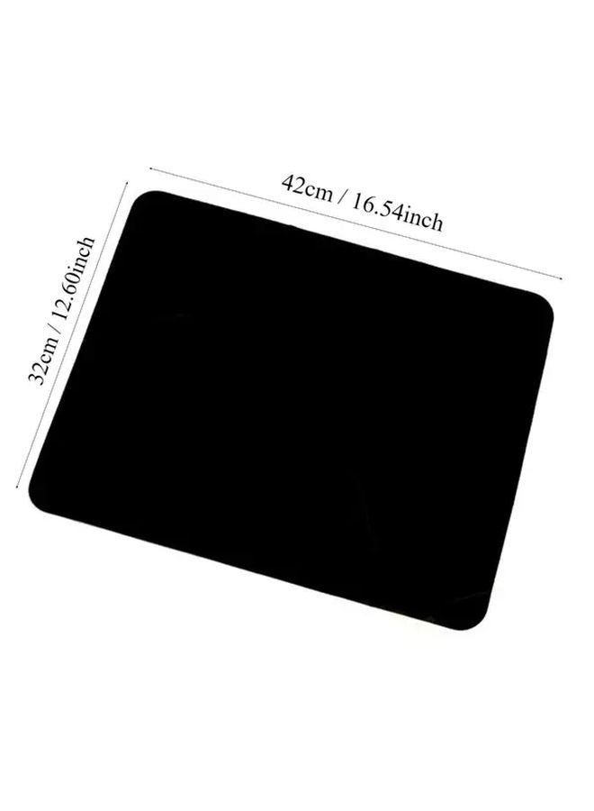 Thickened Velvet Magic Table Mat Black Color Card Technique Poker Performance Props - Image 1