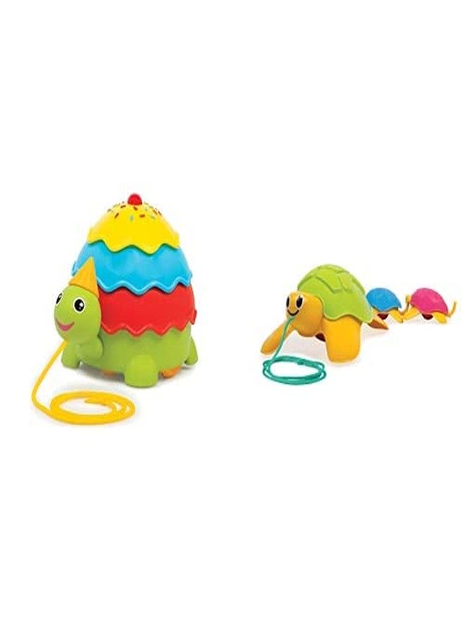 Giggles Ice Cream Turtle Linking Turtle, Multi Color - Image 1