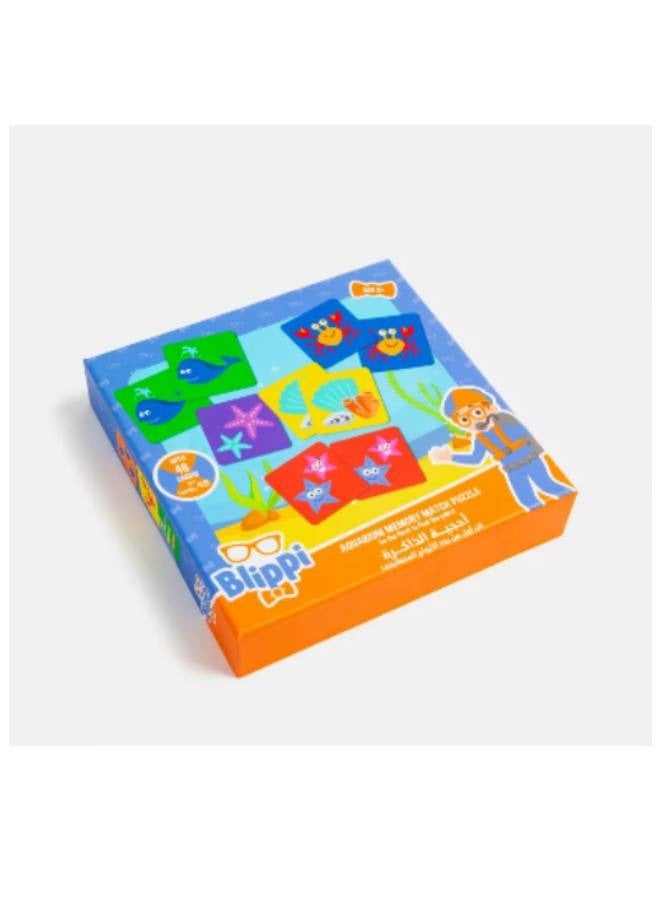 Aquarium Memory Match Puzzle