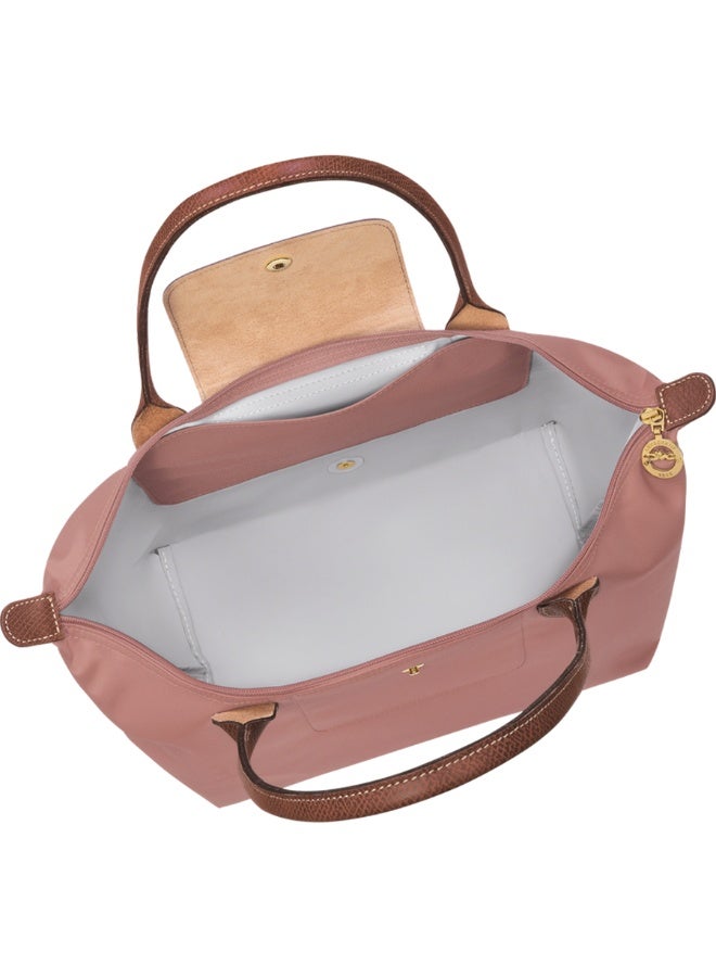 Longchamp Le Pliage Medium Tote Bag, Dusty Pink, Foldable, Waterproof Composite Fabric - Image 5