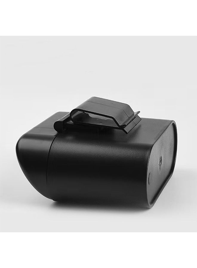 Generic Car Trash Can with Lid, Mini Auto Dustbin Garbage Organizer , Automotive Garbage Container Bin for Vehicle, Home, Office  - Image 3