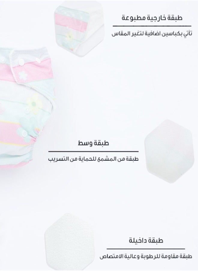 Fatah One Ps Of Waterproof Bloomers Washable (1 To 3 Years) May Vary  - Image 3