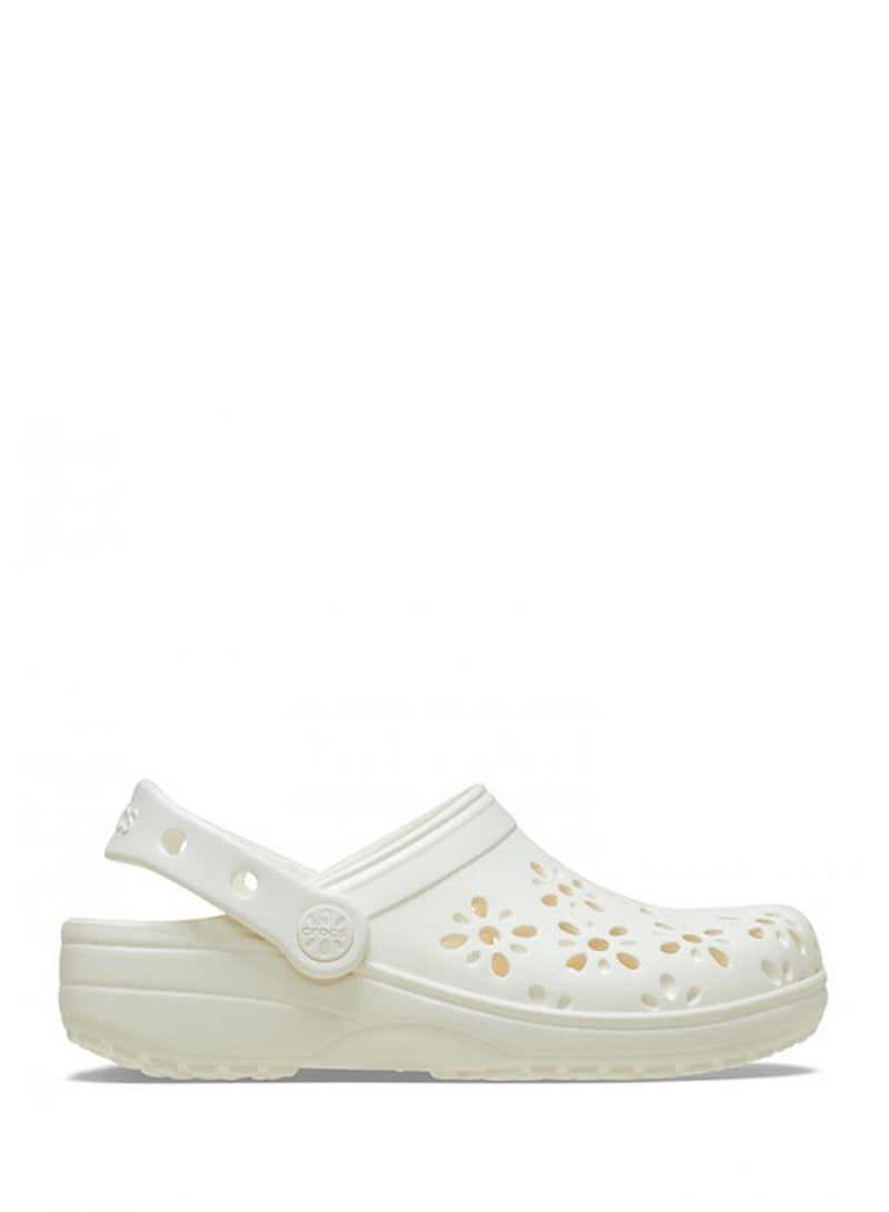crocs Classic Floral Cut Out Clog - Image 1