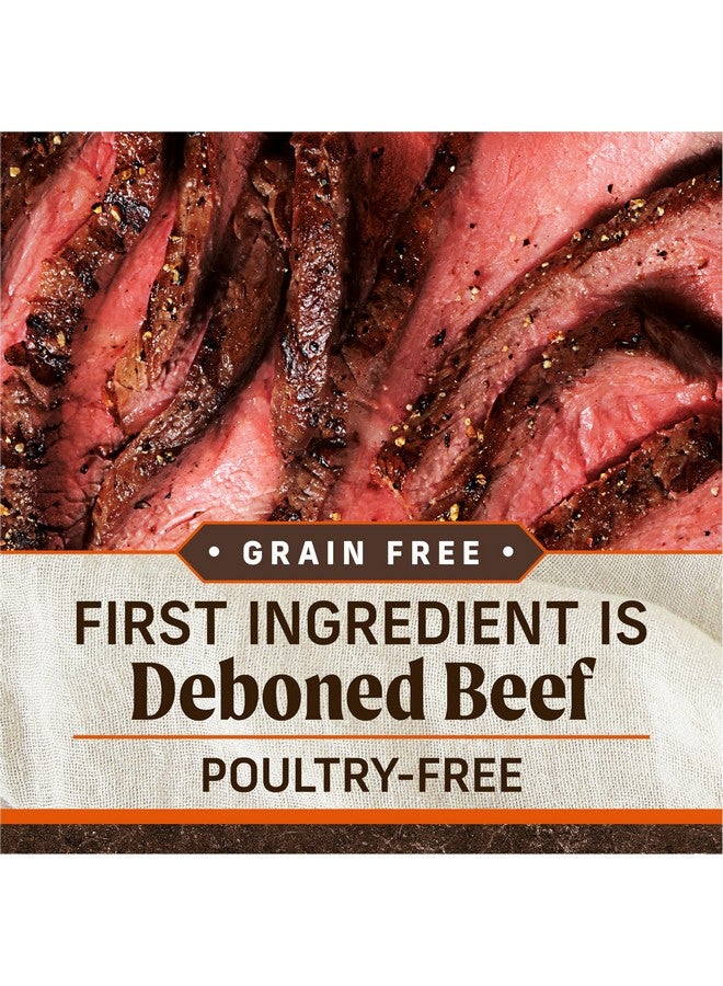 ميريك طعام ميريك الممتاز للكلاب البالغة، جاف وخالٍ من الحبوب، صحي وطبيعي، مصنوع من لحم البقر تكساس الأصلي والبطاطا الحلوة - كيس 4.0 رطل - Image 3