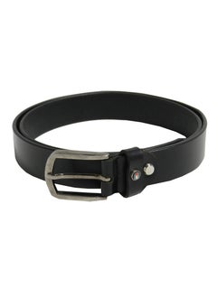 LAVERI LEATHER GENUINE LEATHER 30 MM FROMAL BELT FOR UNISEX IN BLACK  - Image 4