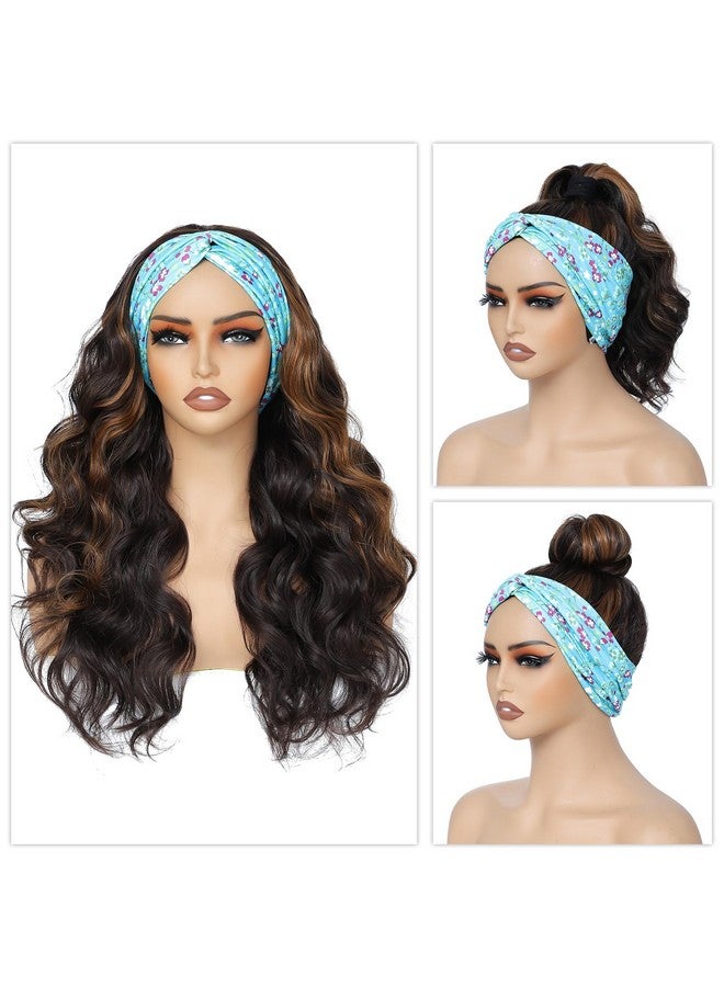 إكس كوكو باروكة شعر مستعار طويل مموج من xccoco للنساء، باروكة شعر مستعار أسود مع تسليط الضوء على أشقر بني، باروكة شعر مستعار بكثافة 200%، يمكن ارتداؤها والذهاب بها بدون غراء، باروكة شعر مستعار صناعي طويل للنساء للاستخدام اليومي في الحفلات - Image 2