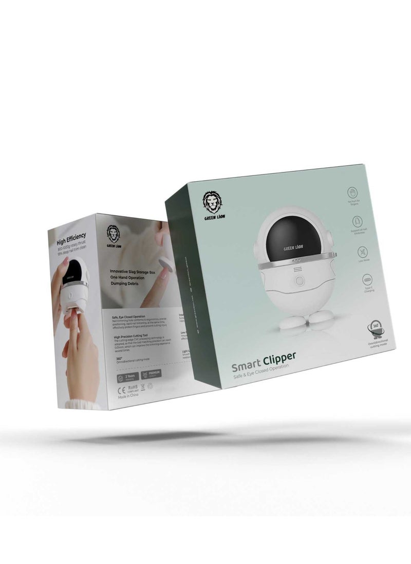 Smart Electric Nail Clipper - White