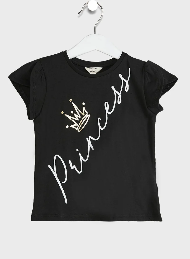 RIVER ISLAND Infant Princess T-Shirt
