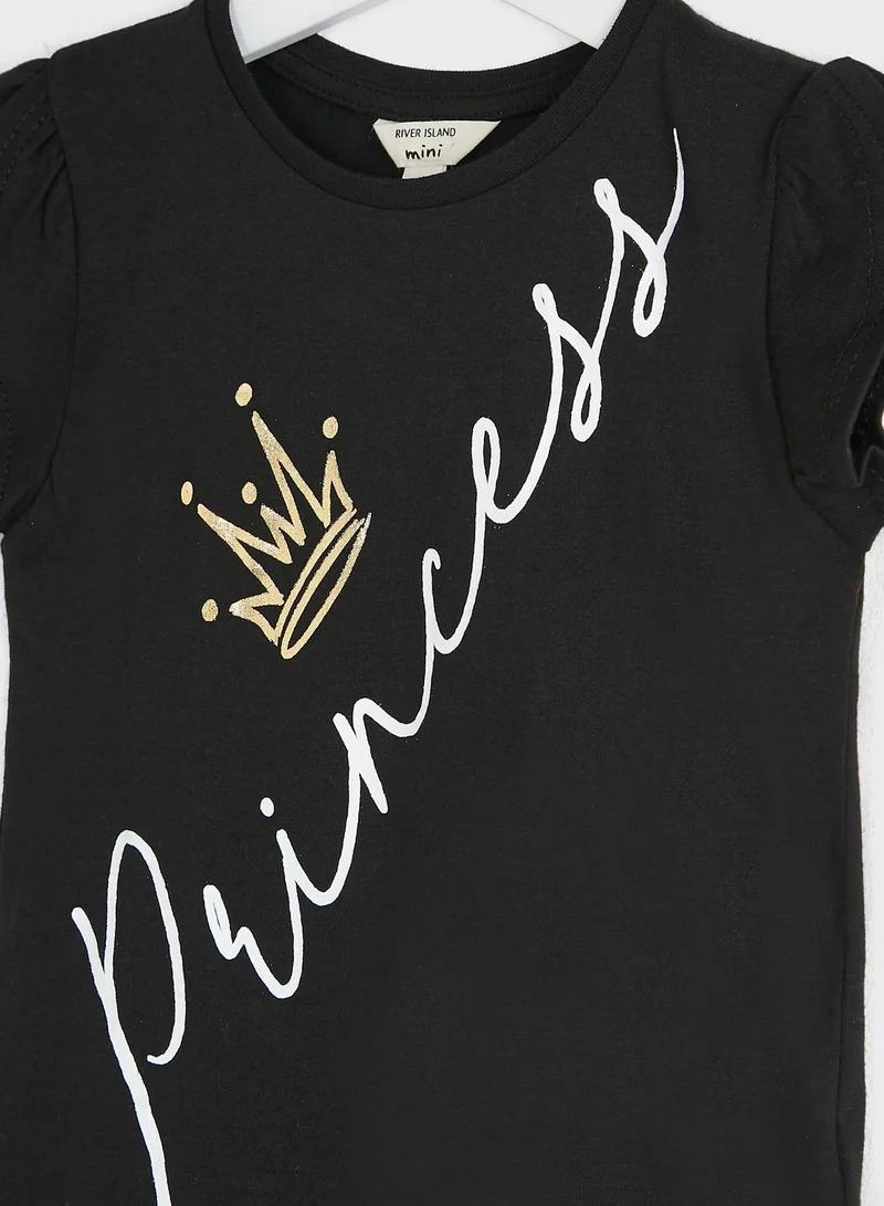 RIVER ISLAND Infant Princess T-Shirt