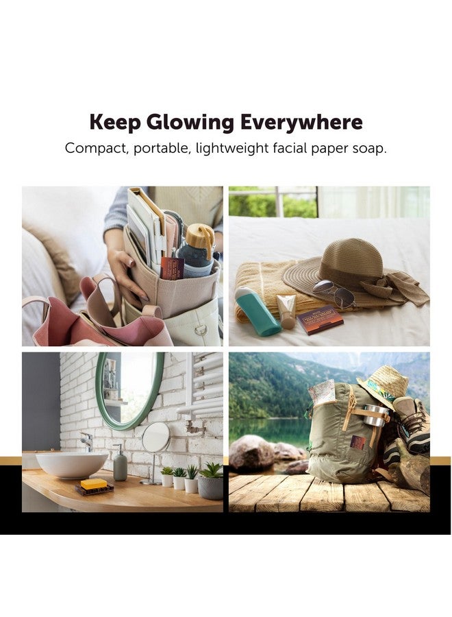 VALITIC Kojic Acid and Turmeric Dark Spot Corrector Soap - Skin Care Cleansing Duo - 2 Soap Bars and 200 Melting Paper Sheets - Infused with Vitamin C, Retinol and Collagen - Image 3