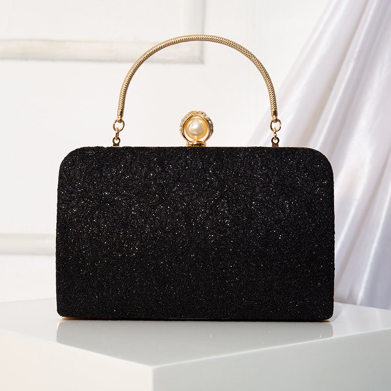 Cheongsam Women'S Bag Wedding Bridal Bag Dress Handbag Chain Bag Lace Decoration Retro Light Luxury - Image 3