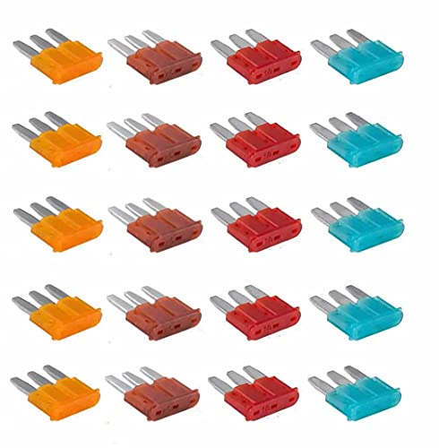 JESUNK 20 Pack 515 AMP APT ATR Micro3 Blade Fuse Car Truck Boat Marine RV - Image 1