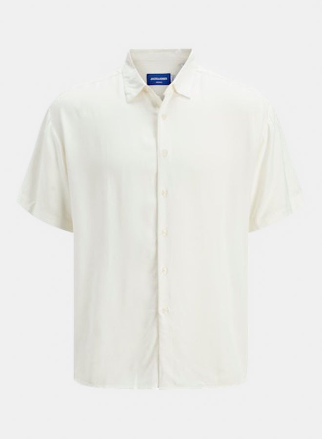 JACK & JONES JACK & JONES Mens Joshua Viscose Shirt Shortsleeve  - Image 1