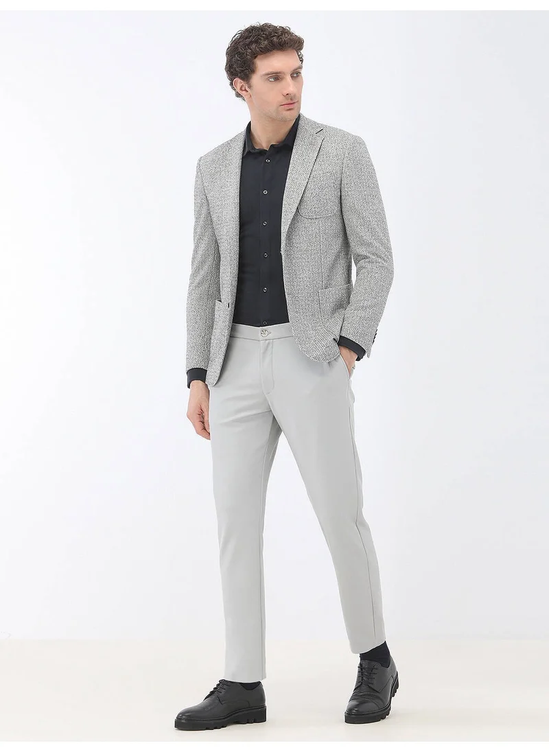 Kip Navy Blue Regular Fit Casual Shirt
