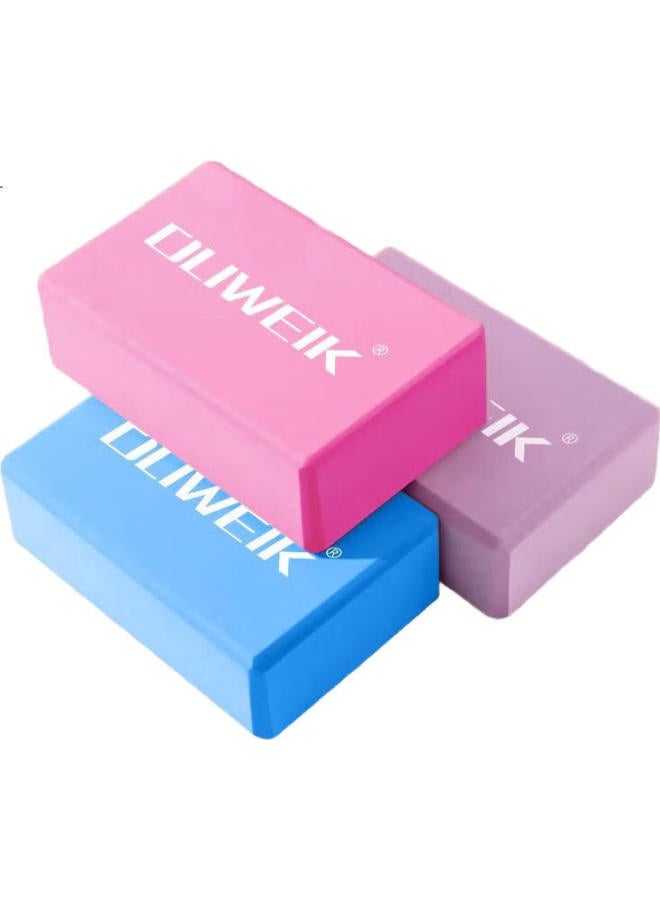 Dweck Yoga Block, High-Density Eva Purple Eco-Friendly Yoga Accessory, Foam Block, Dance Aid, Purple - Image 3