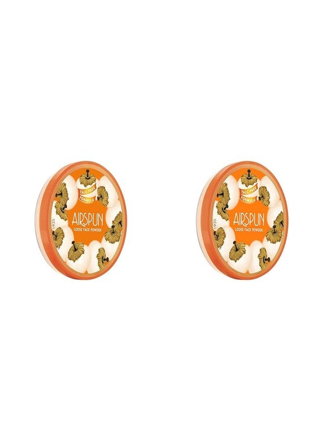 Airspun Loose Powder Translucent & Coty Loose Face Powder Naturally Neutral 2-Pack