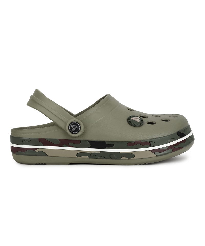 Aqualite Men's NEO-151 Trendy Stylish Fashionable Clogs with Back-Strap| Sandals with Lightweight Regular wear Casual Clogs with Ultra Soft & Flexibility Technology. - Image 3
