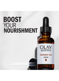 Olay New Coconut Oil Serum Nourishing Antioxidant Booster Fragrancefree 1.0 Oz  - Image 3