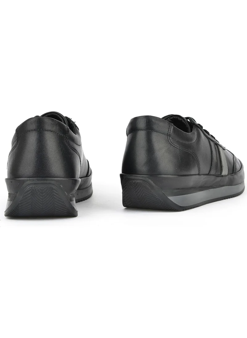 Ziya Men's Leather Sneaker 143423Z78 Black