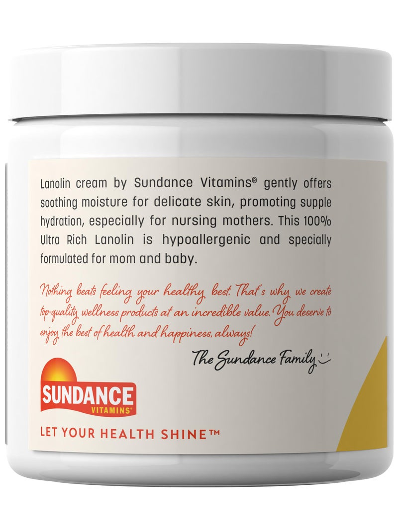 Sundance Lanolin Cream | 7 Fluid Ounces | Ultra Rich Pharmaceutical Grade | Hypoallergenic Supplement - Image 5
