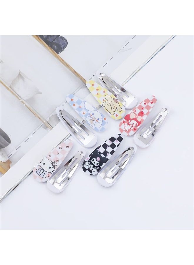 5 Styles Kawaii Kitty My Medy Kumi Hair Clips Headband Hairpins Kitty Cat Gifts Kitty Cat and Friends Hair Accessories (Papa-5HC+HT-Sanliou)