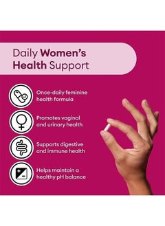 Probiotic Live Women's Probiotics, Daily Probiotic for Women, 6 Diverse Strains, 50 Billion CFUs, All-Natural Prebiotics, Delayed-Release Veggie Capsules, Dietary Supplement 30 Capsules  - Image 3