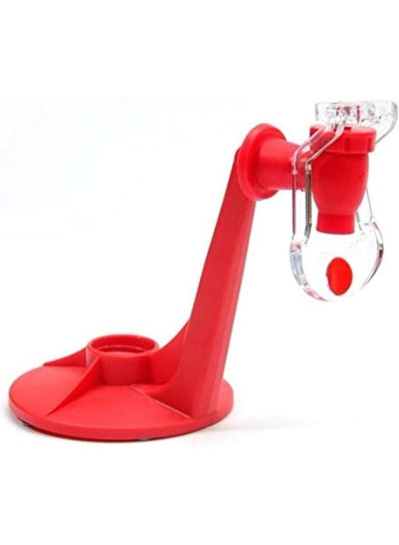 موزع مشروبات غازية – فizz Saver – لون أحمر – يحافظ على الفوران  - Image 1