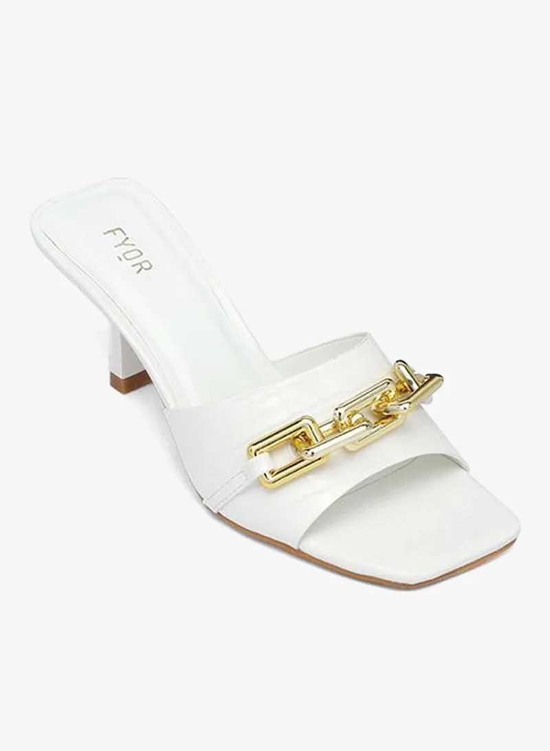 فايور Chain Link Heeled Sandal HL 120