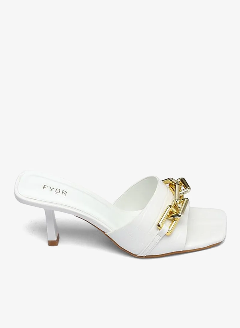 فايور Chain Link Heeled Sandal HL 120