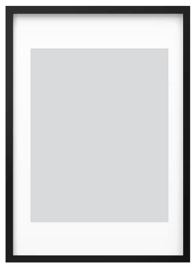 PHOTO FRAME, BLACK, 50X70 CM