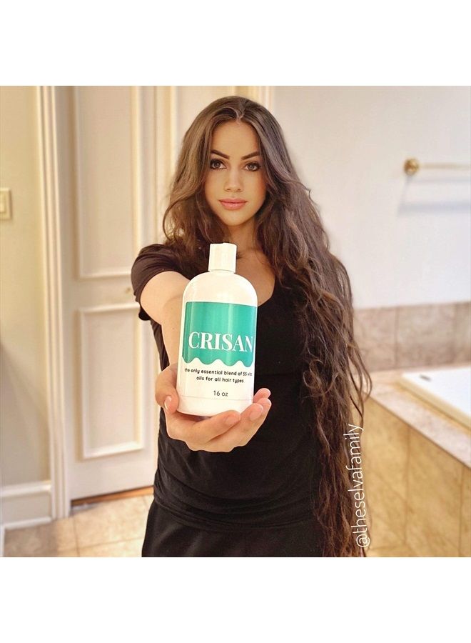 CRISAN 16oz Extreme Hair Growth and Strengthening Oil for Men and Women (16 fl oz) - Image 3