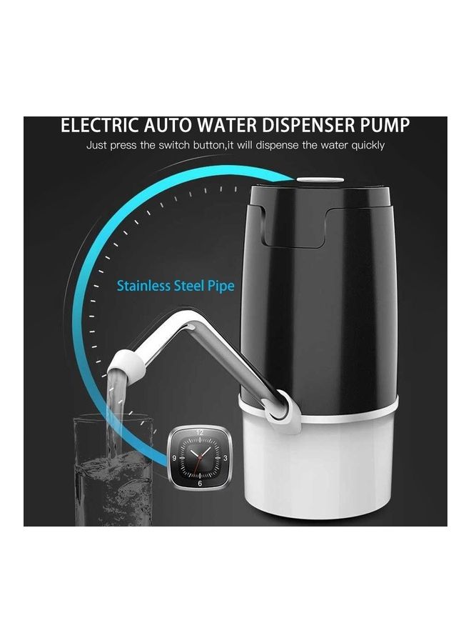 نيبمينينت مضخة مياه شرب قابلة للشحن بمنفذ USB أسود 16x8x7.5سم - Image 3