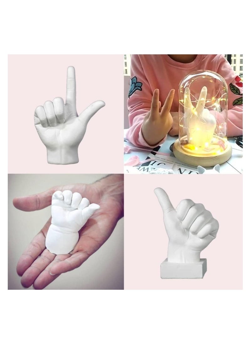 KASTWAVE - Baby Keepsake Hand Casting Kit, Plaster Hand Molding DIY Kit for Infant Hand & Foot Mold, Kids Keepsake Sculptures, Hand Mold Sculpture Kit for Newborns, Toddlers, Babies - Image 1