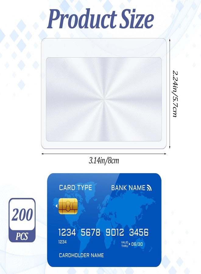 AojSup 200 Pcs Thin Fresnel Lens, Credit Card Size Pocket Magnifier, Kid Magnifying Lens Portable Magnifying Lens for Reading for Reading and Fire Starting - Image 2