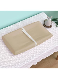 david's kids david's Kids 3 Pack Changing Pad Cover Set, Ultra Soft Breathable Cozy Microfiber Diaper Change Table Sheets for Baby Girls, Fit Most Changing Pads, White & Grey & Khaki  - Image 2