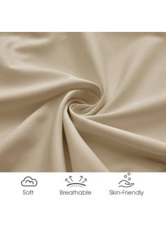 david's kids david's Kids 3 Pack Changing Pad Cover Set, Ultra Soft Breathable Cozy Microfiber Diaper Change Table Sheets for Baby Girls, Fit Most Changing Pads, White & Grey & Khaki  - Image 5
